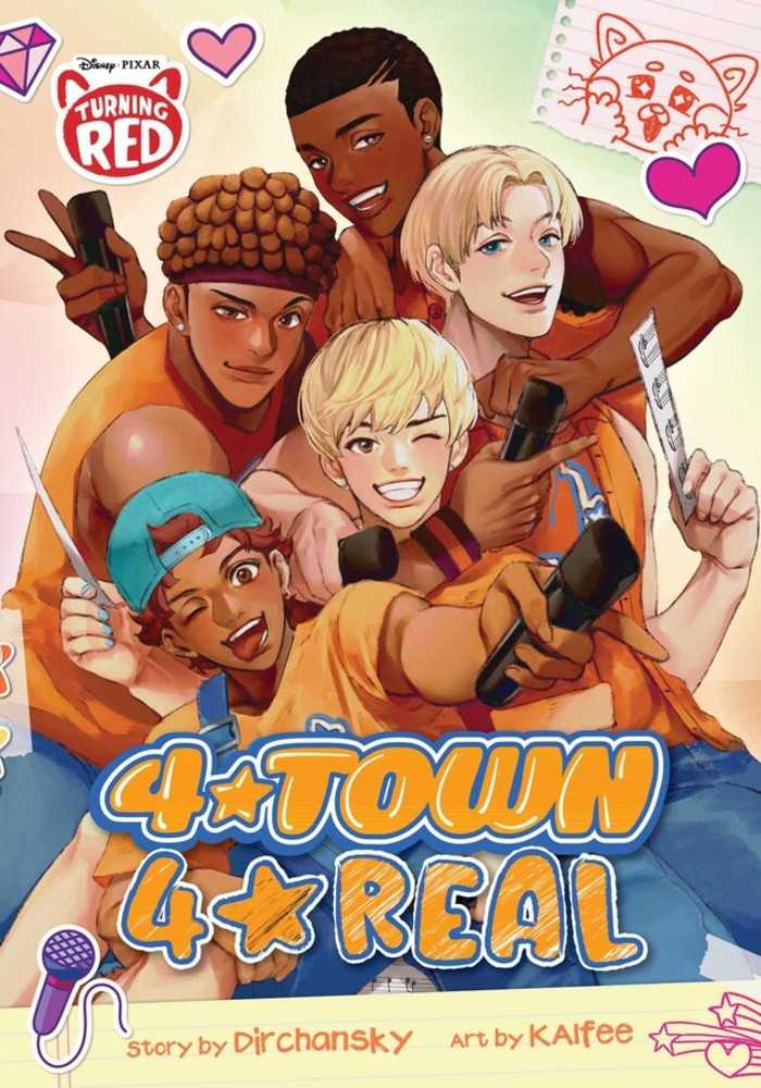 Disney & Pixar's Turning Red: 4 Town 4 Real Manga Graphic Novel