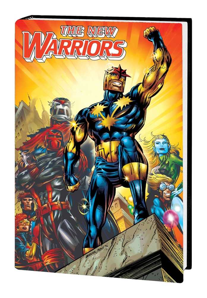 New Warriors Classic Omnibus Hardcover Volume 03 Direct Market Variant