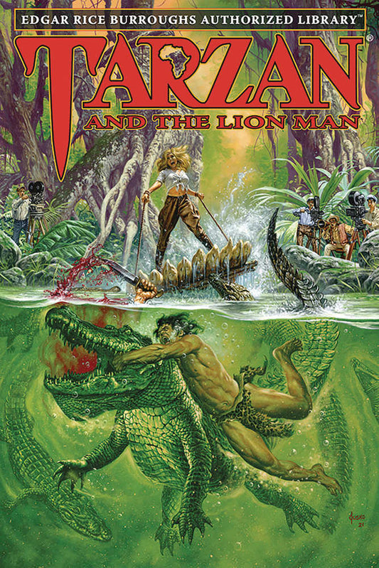 Erb Auth Lib Tarzan Hardcover Volume 17 Tarzan And The Lion Man