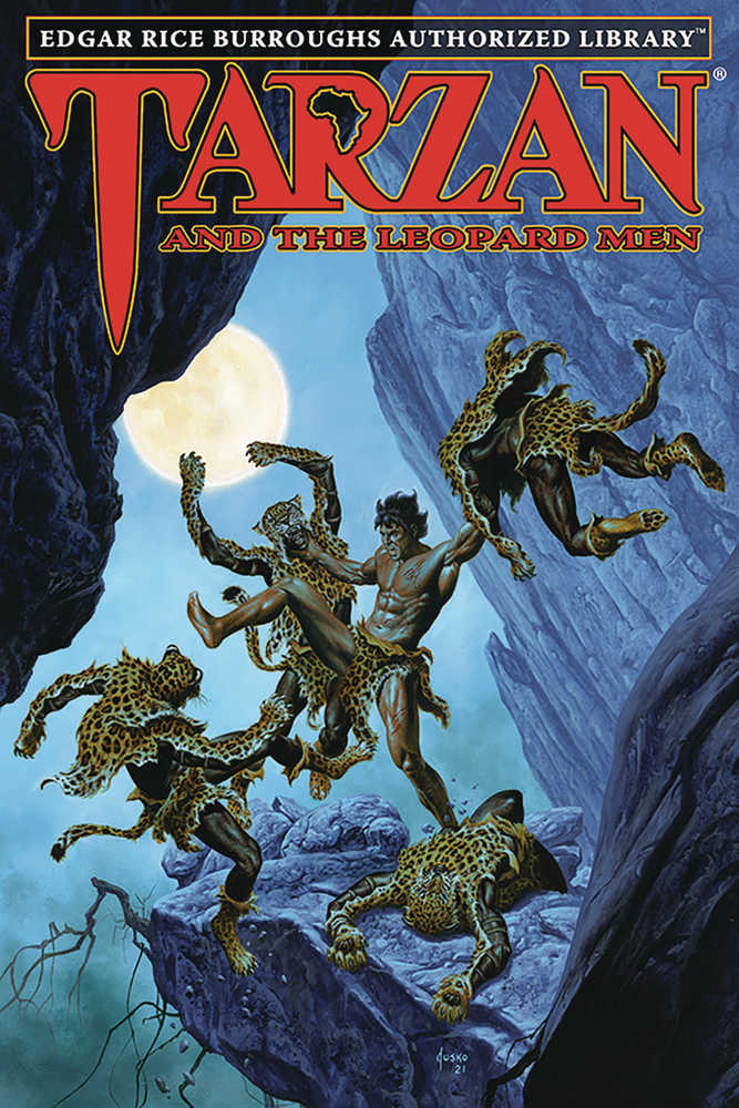 Erb Auth Lib Tarzan Hardcover Volume 18 Tarzan And The Leopard Men