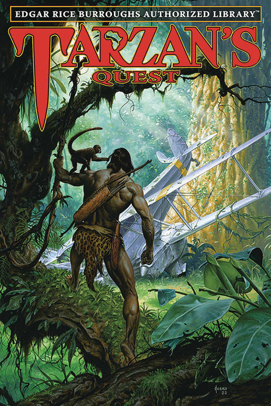 Erb Auth Lib Tarzan Hardcover Volume 19 Tarzans Quest