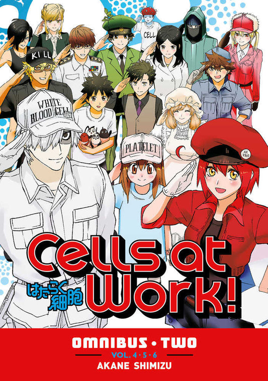 Cells At Work! Omnibus 2 (Vols. 4-6)