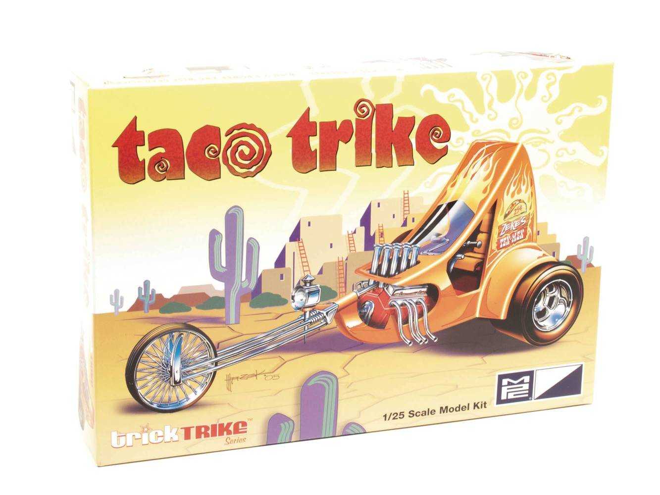 Mpc Taco Trick Trike 1/2 Chopper Model Kit