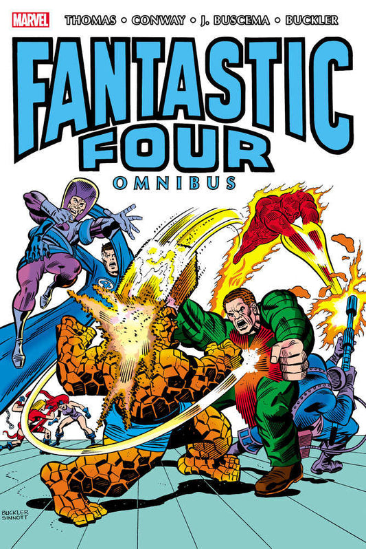 Fantastic Four Omnibus Hardcover Volume 05 Buckler Cover