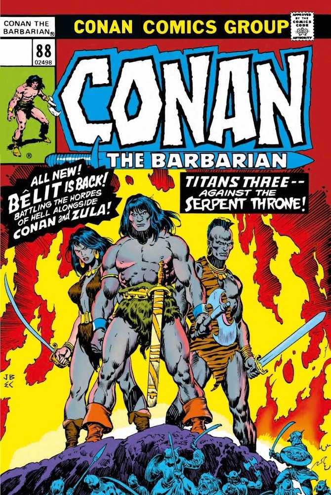 Conan the Barbarian Original Omnibus Reg Graphic Novel Volume 04 (Mature)
