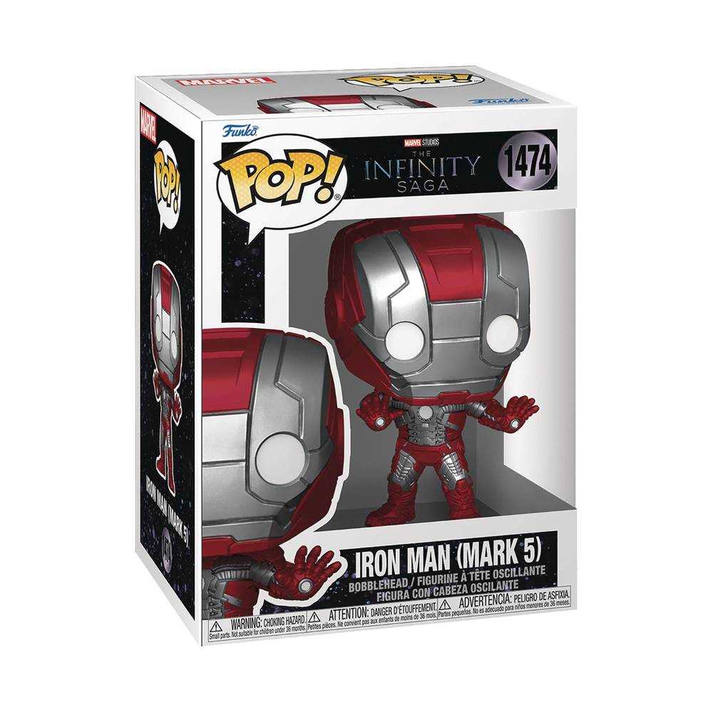 Pop Marvel Mcu Archives Infinity Saga Iron Man Mark 5 Figure