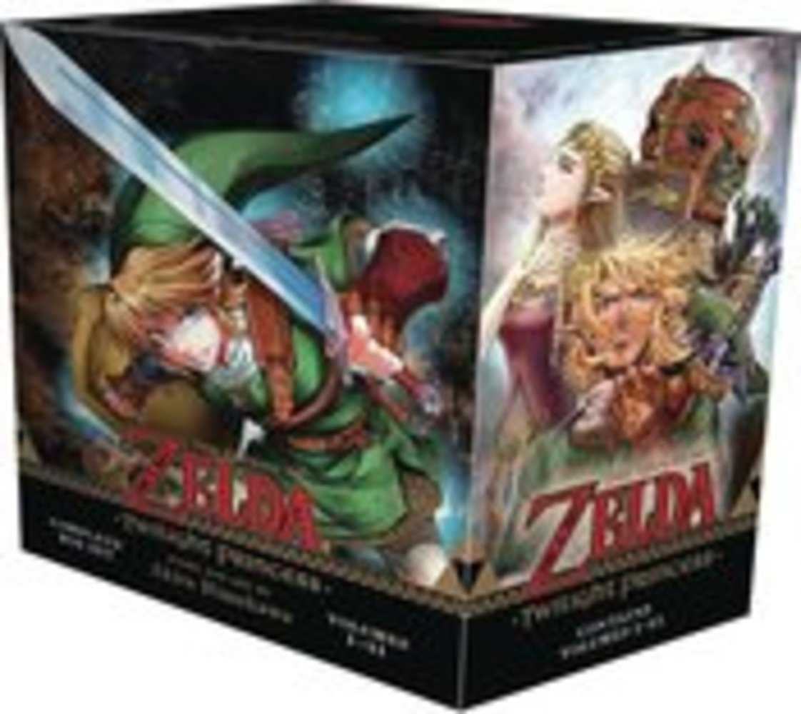 Legend Of Zelda Twilight Princess Graphic Novel Comp Box Set