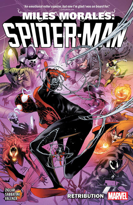 Miles Morales Spider-Man (2022) By Cody Ziglar Volume 04 TPB Retribution