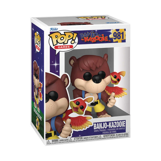 Pop Games Book Banjo & Kazooie Vinyl Figure
