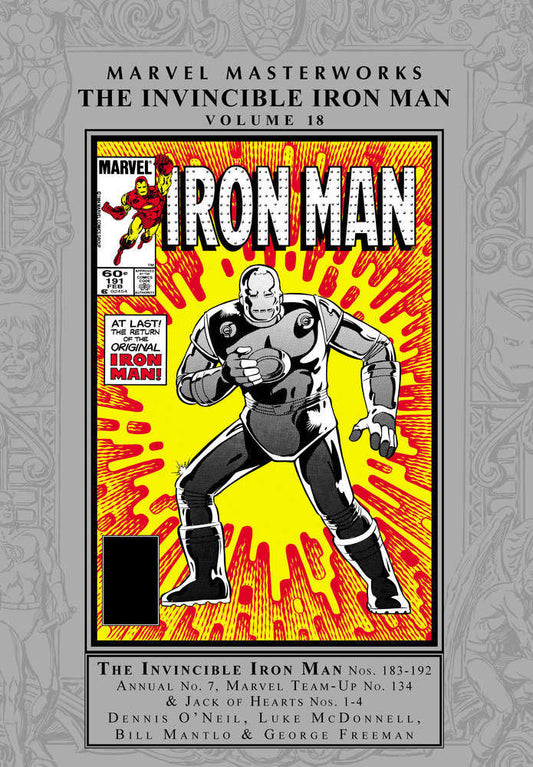 Marvel Masterworks The Invincible Iron Man Hardcover Volume 18