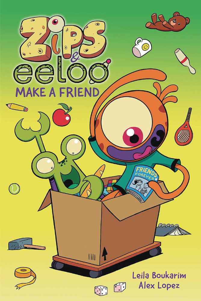 Zips And Eeloo Graphic Novel Make A Friend