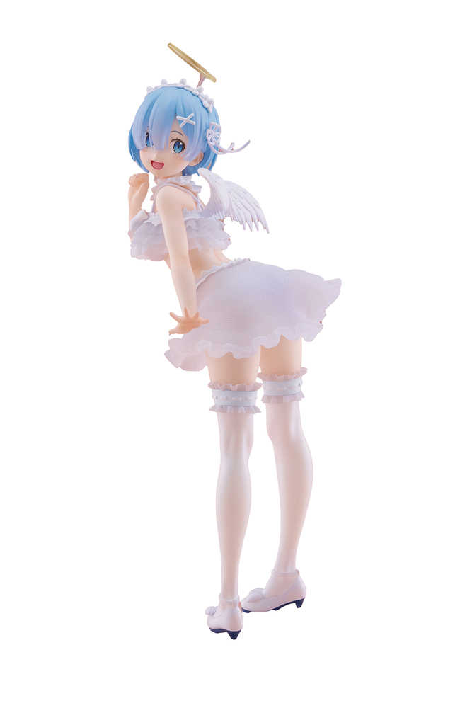 Re Zero Starting Life Precious Rem Pretty Angel Figure