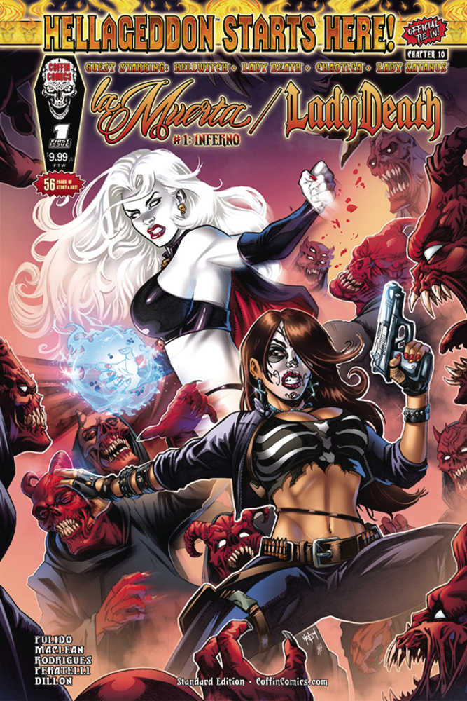 La Muerta Lady Death Inferno #1 Cover A Standard Edition (Mature)