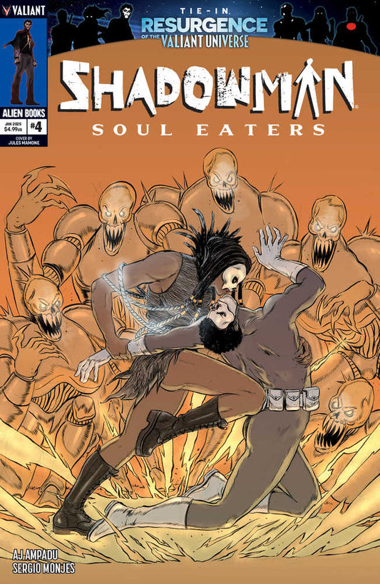 Shadowman Soul Eaters #4 (Of 4) Cover B Mamone