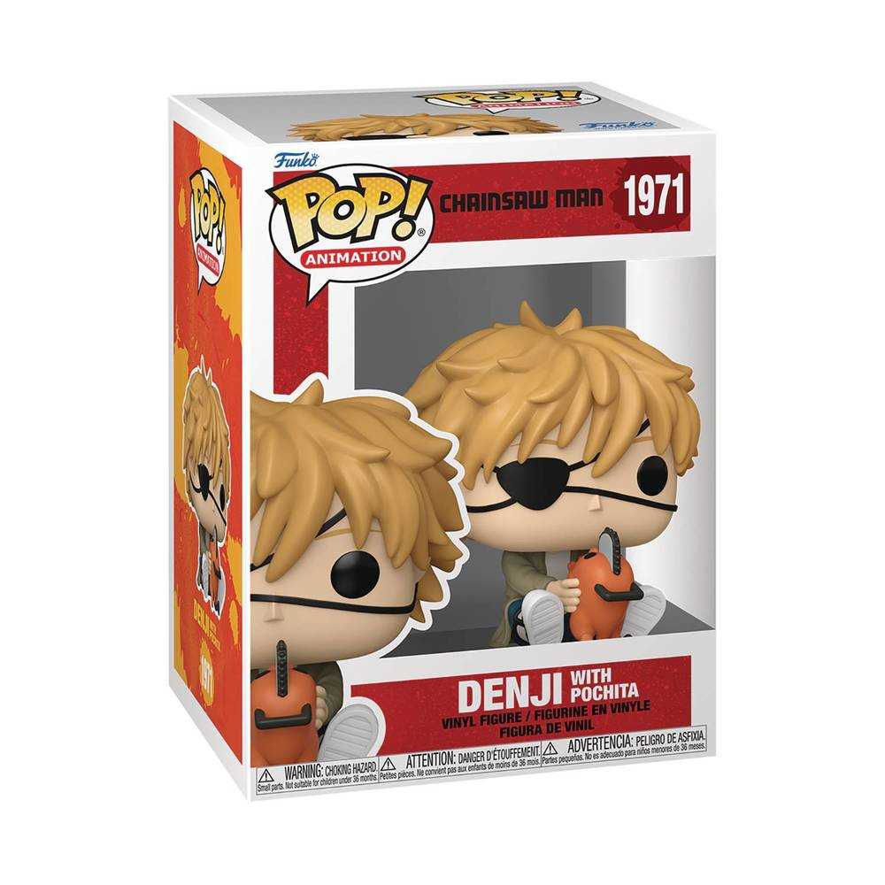 Pop Animation Chainsaw Man Denji & Pochita