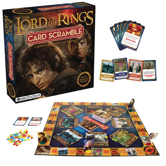 Lord Of The Rings Card Scramble