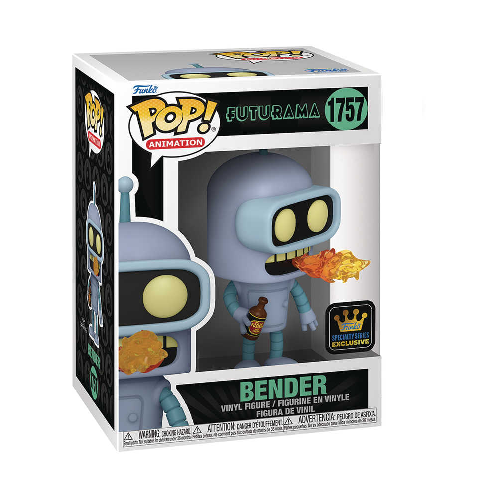 Pop Specialty Series Pop TV Futurama S4 Bender W/Ch(Gw) Figure