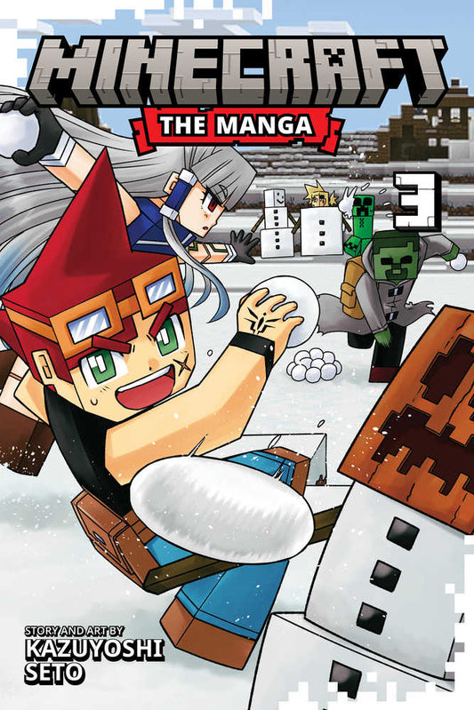 Minecraft The Manga Graphic Novel Volume 03