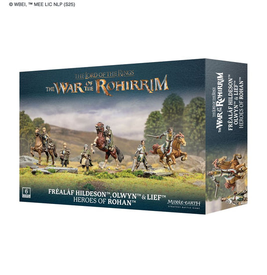 Middle-Earth Strategy Battle Game™: War Of The Rohirrim - Frealaf Hildeson, Olwyn & Lief Heroes of Rohan