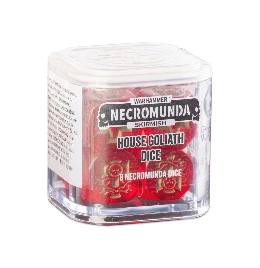 Warhammer Necromunda: Skirmish - House Goliath Dice