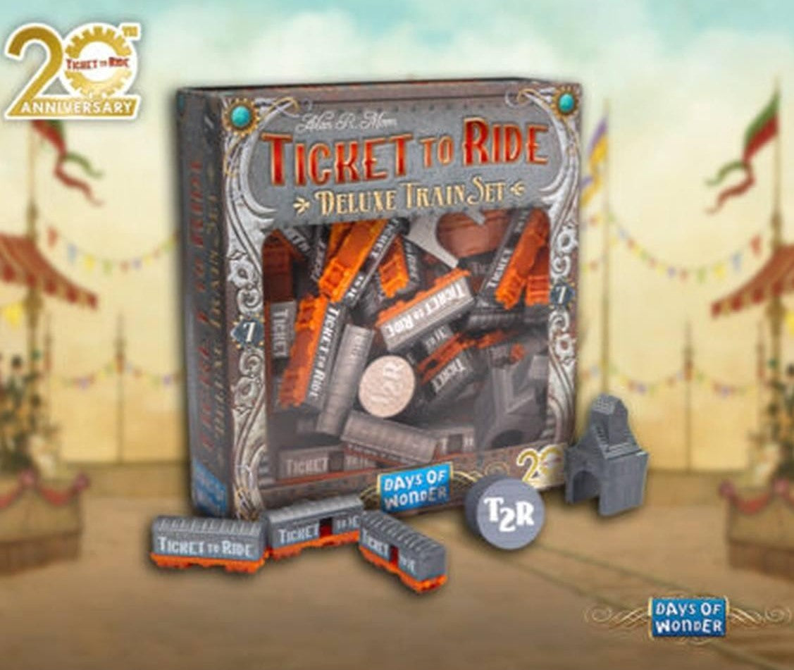 Ticket To Ride: 20th Anniversary Deluxe Train Set - Promo Orange