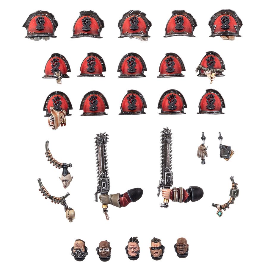 Warhammer 40,000: Chaos Space Marines - Red Corsairs Upgrades And Transfers
