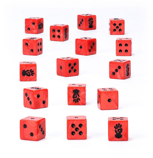 Warhammer 40,000: Chaos Space Marines Red Corsairs Dice