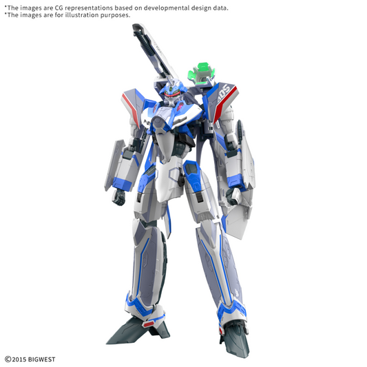 HG 1/100 VF-31J Siegfried [Hayate Immelmann Use] Model Kit