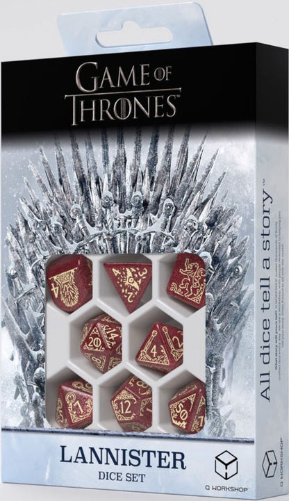 Game Of Thrones: Lannister Dice Set