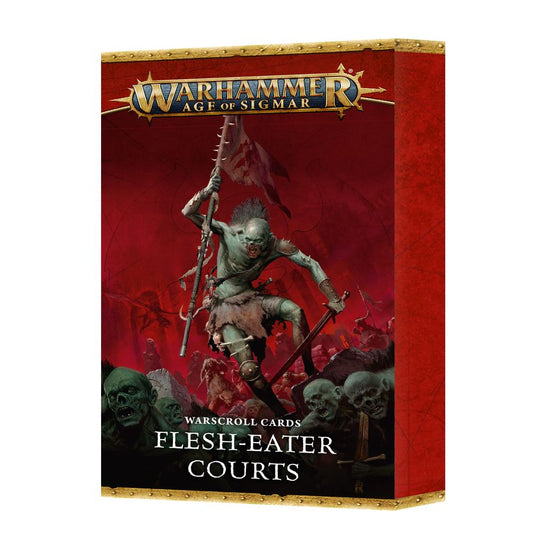 Warhammer Age Of Sigmar: Flesh-Eater Courts - Warscroll Cards