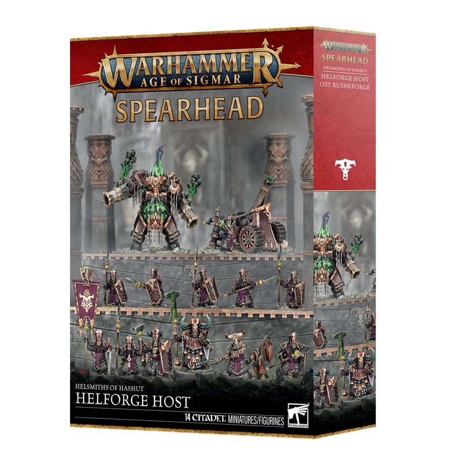 Warhammer Age Of Sigmar Spearhead: Helsmiths Of Hashut - Helforge Host