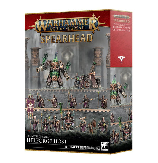 Warhammer Age Of Sigmar Spearhead: Helsmiths Of Hashut - Helforge Host