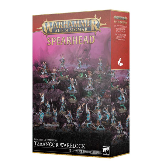 Warhammer Age Of Sigmar Spearhead: Disciples Of Tzeentch - Tzaangor Warflock