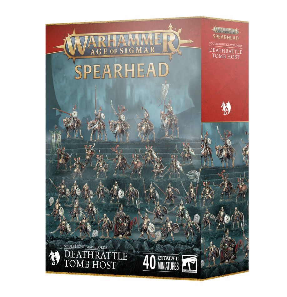 Warhammer Age Of Sigmar: Spearhead: Soulblight Gravelords - Deathrattle Tomb Host