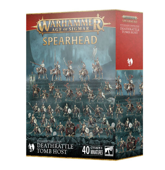 Warhammer Age Of Sigmar: Spearhead: Soulblight Gravelords - Deathrattle Tomb Host