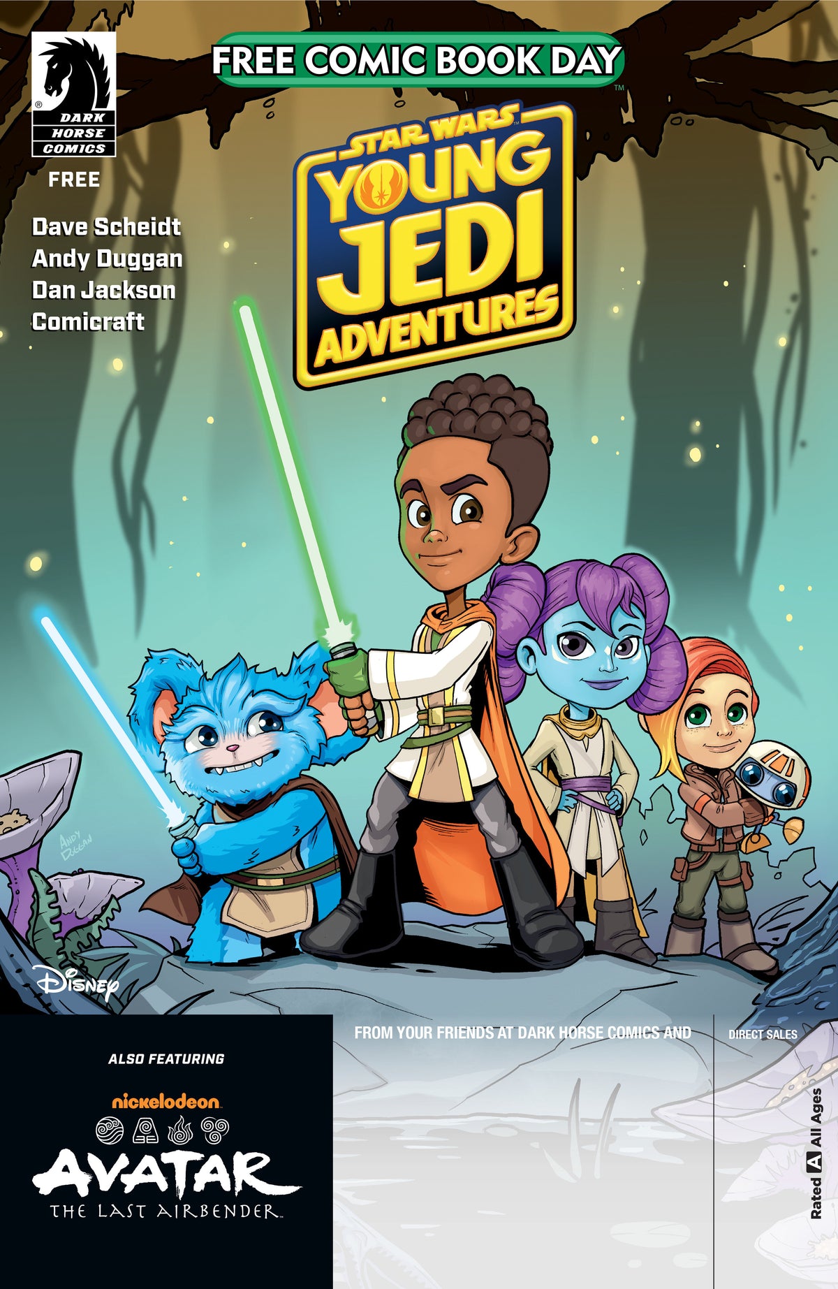 Free Comic Book Day 2025: Star Wars/Avatar: The Last Airbender (Bundle Of 20)