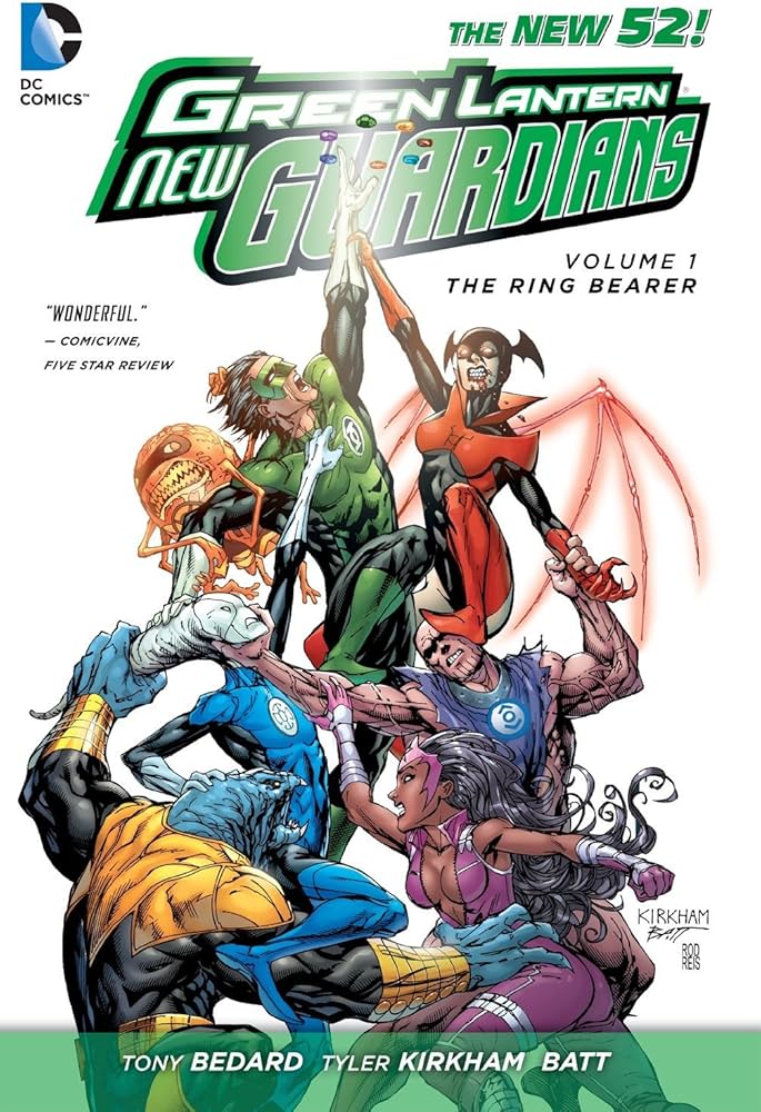 Green Lantern New Guardians Hardcover Volume 01 Ring Bearer