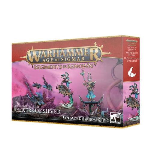 Warhammer Age Of Sigmar Regiments Of Renown: Disciples Of Tzeentch - Seekers Of Silver
