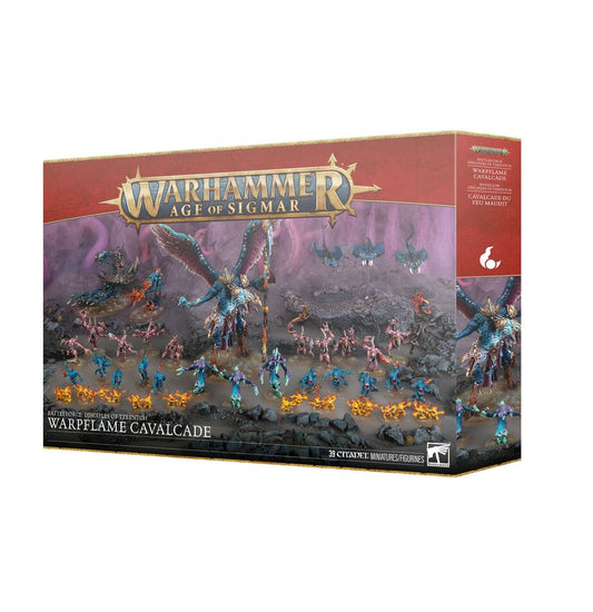 Warhammer Age Of Sigmar: Disciples Of Tzeentch Battleforce - Warpflame Cavalcade