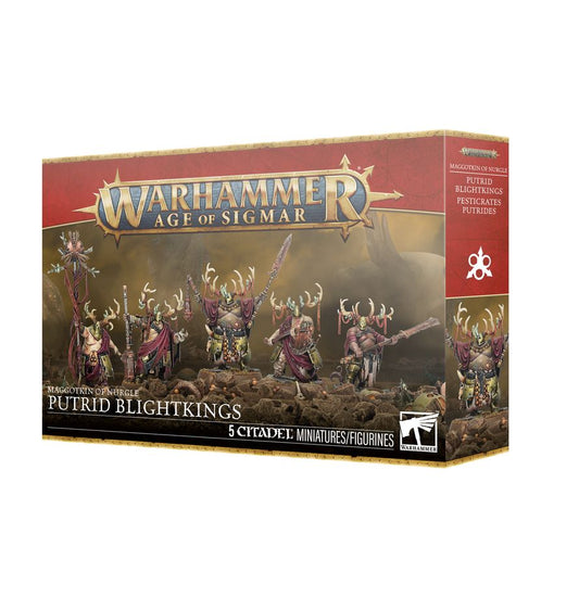 Warhammer Age Of Sigmar: Maggotkin Of Nurgle - Putrid Blightkings