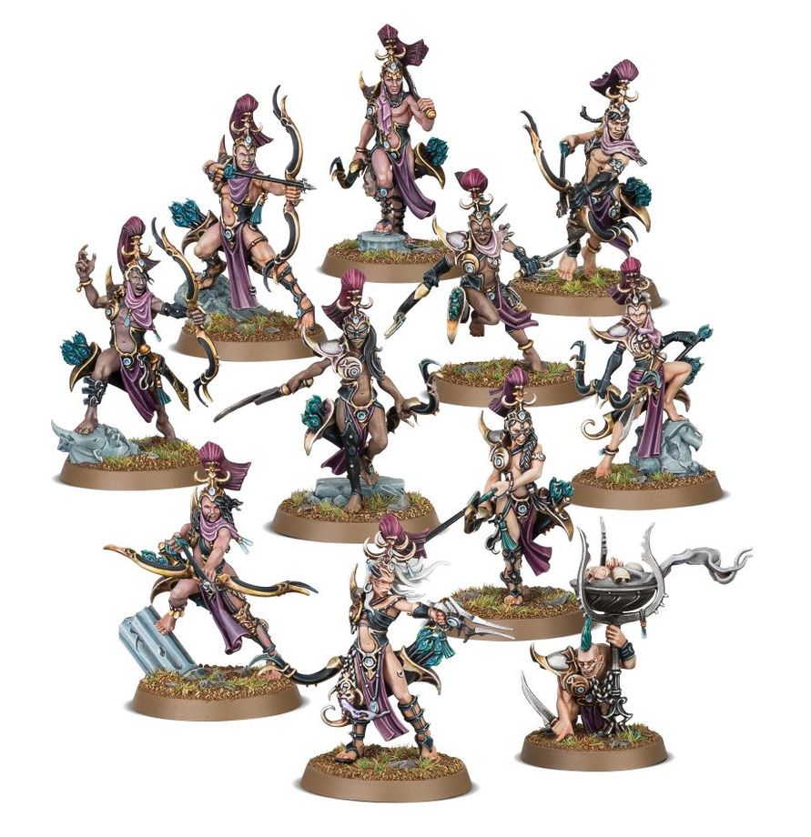 Warhammer Age Of Sigmar: Hedonites Of Slaanesh - Blissbarb Archers