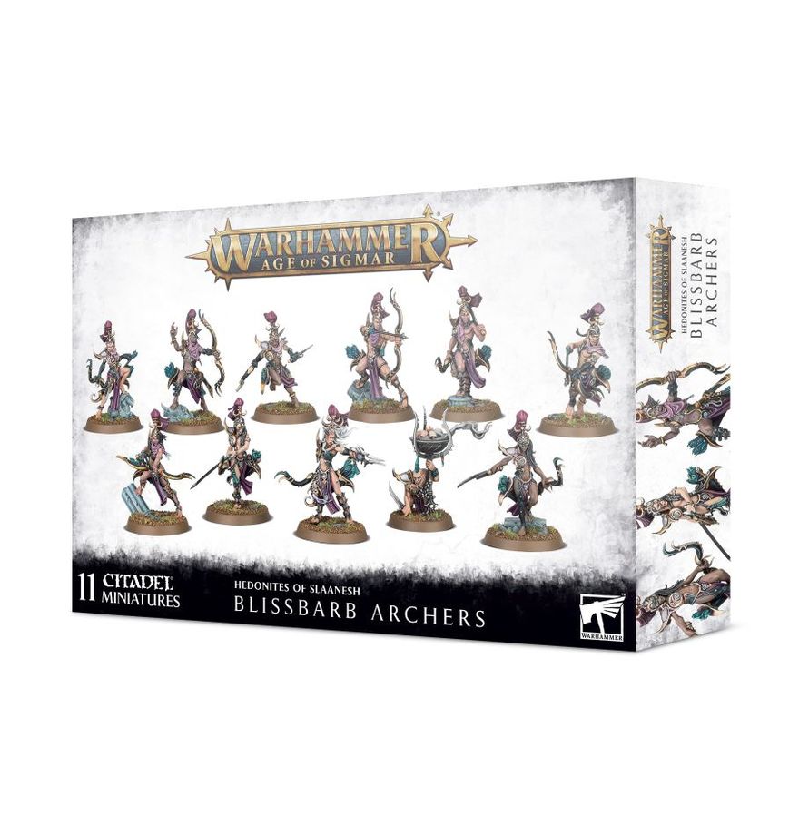 Warhammer Age Of Sigmar: Hedonites Of Slaanesh - Blissbarb Archers