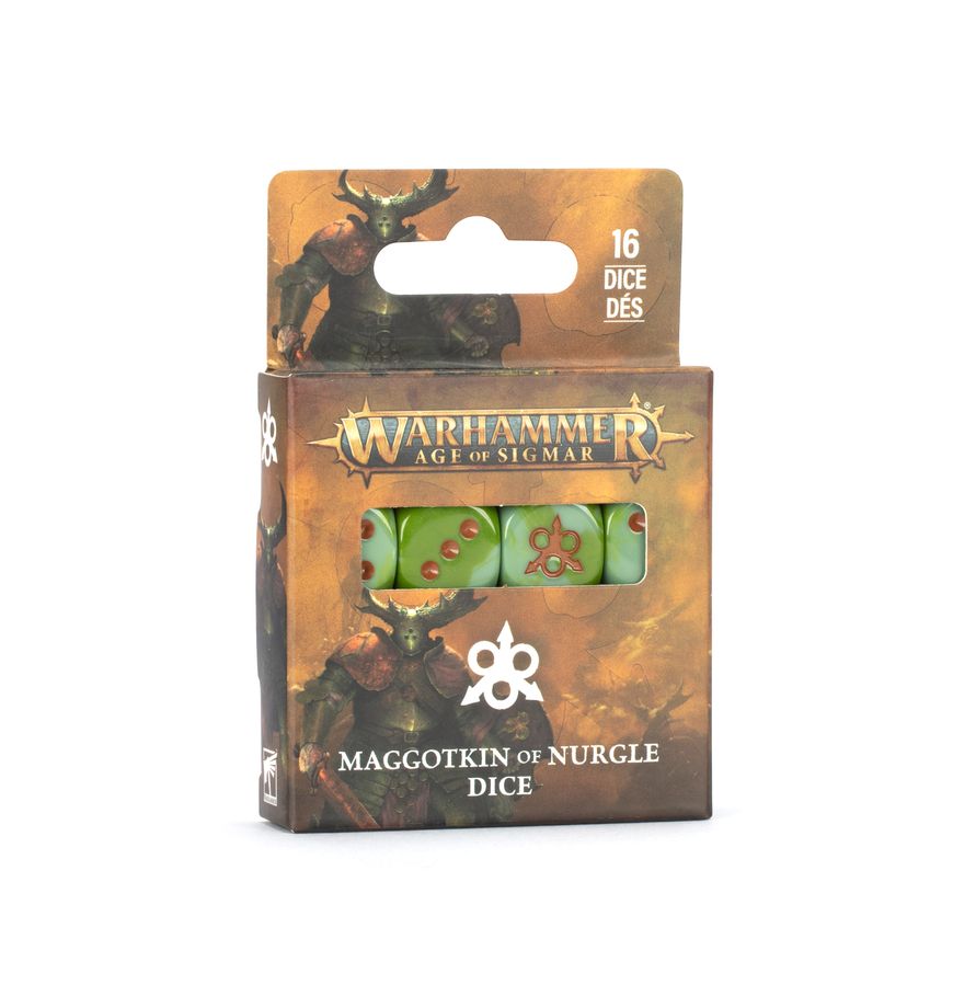 Warhammer Age Of Sigmar: Maggotkin Of Nurgle Dice