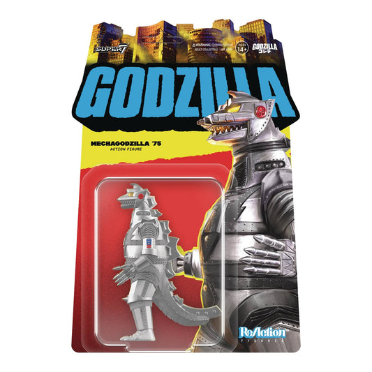 Godzilla Toho Reaction Wv7 Mechagodzilla 1975 3-3/4in Action Figure (Ne