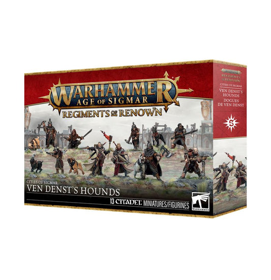 Warhammer Age Of Sigmar Regiments Of Renown: Cities Of Sigmar – Ven Denst's Hounds