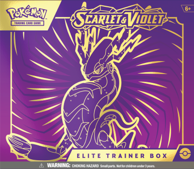 Pokémon: Scarlet & Violet - Miraidon Purple Elite Trainer Box