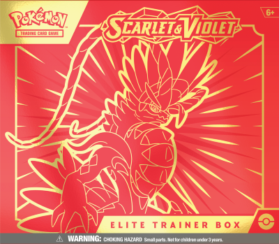Pokémon: Scarlet & Violet - Koriadon Red Elite Trainer Box