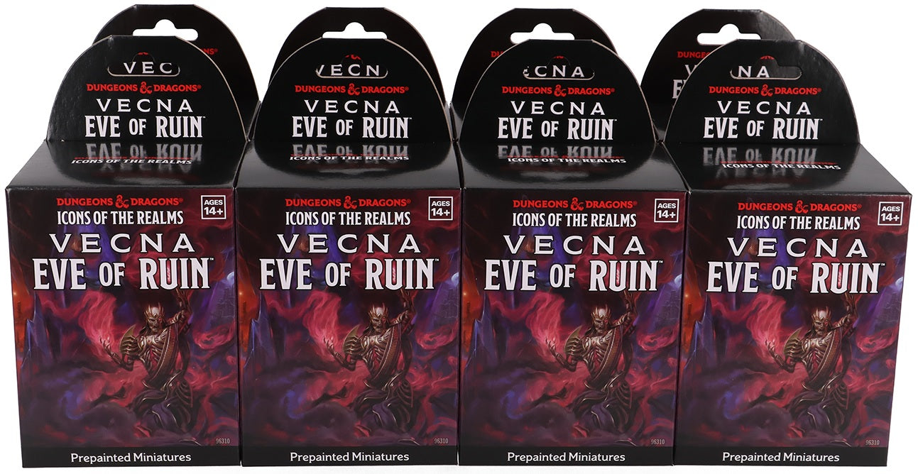 Dungeons & Dragons Icons Of The Realms: Set 32 - Vecna Eve Of Ruin 8 Count Booster Brick