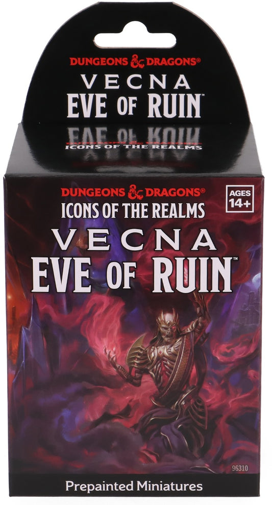 Dungeons & Dragons Icons Of The Realms: Set 32 - Vecna Eve Of Ruin 8 Count Booster