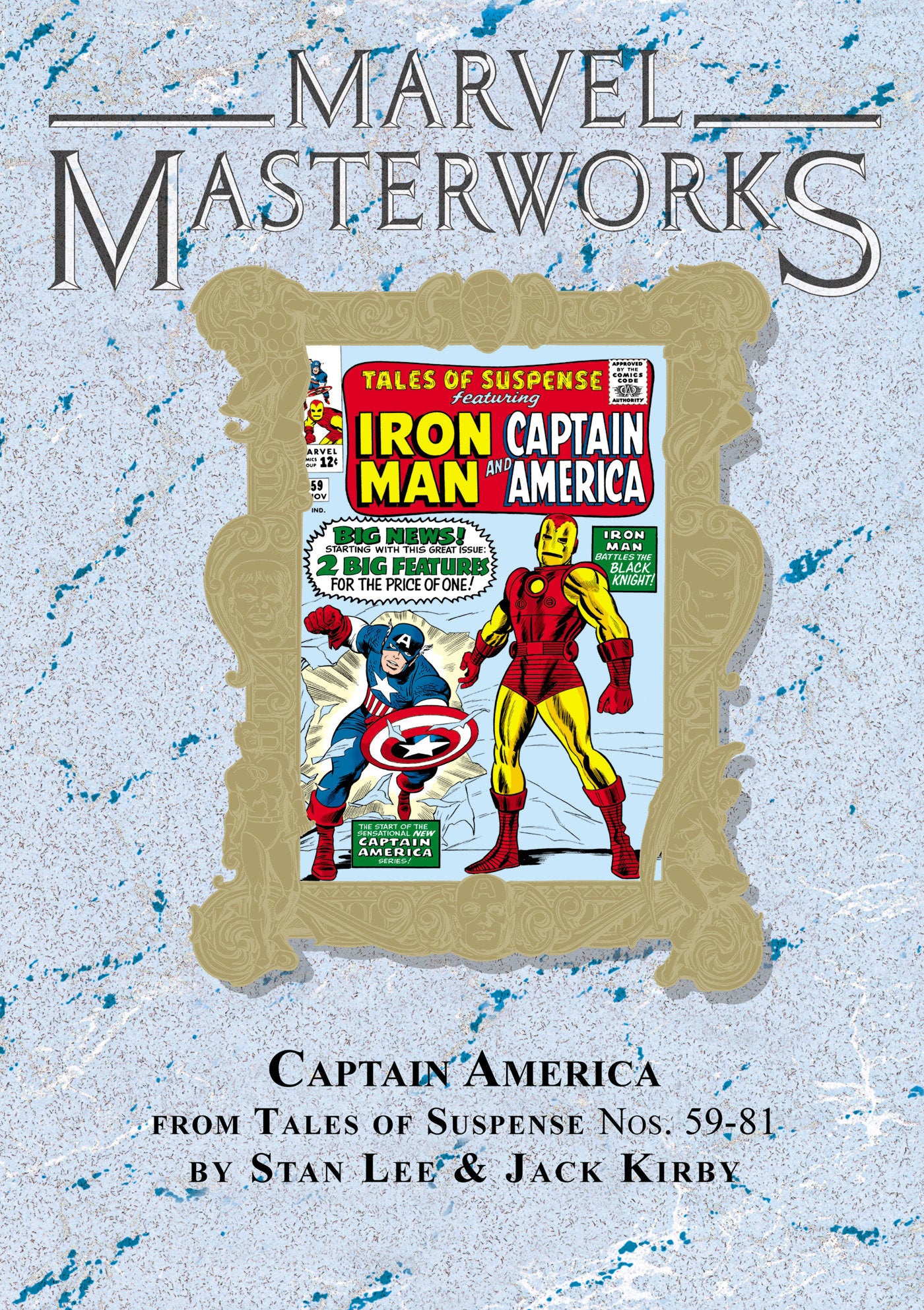 Marvel Masterworks Captain America Hardcover Volume 01 Direct Market Variant (Remasterworks)